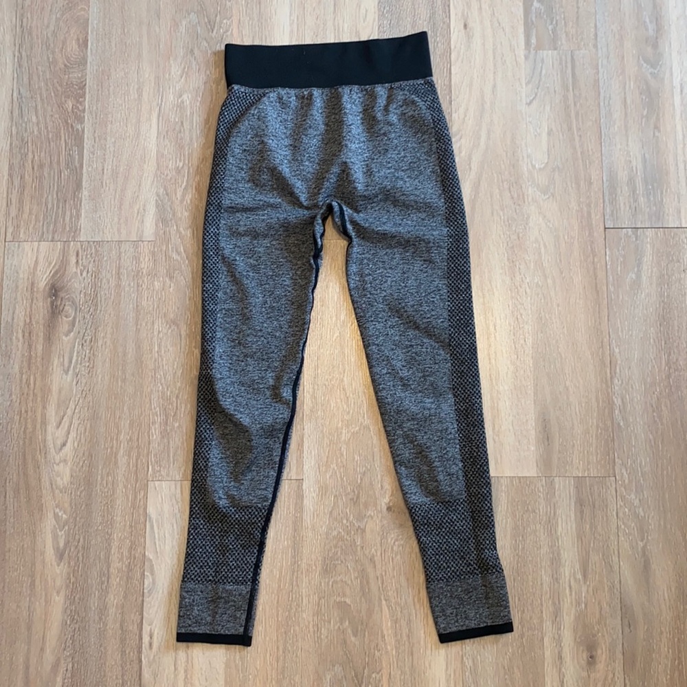 Grey and Black Leggings